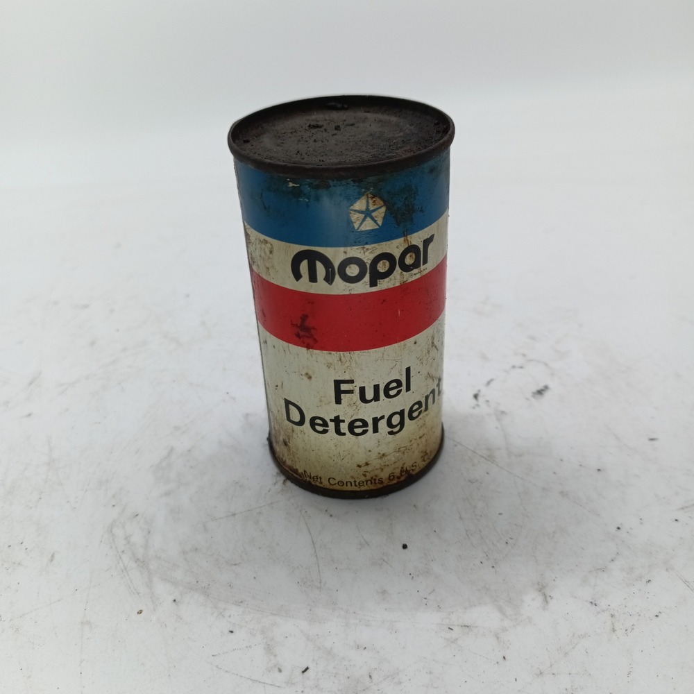 Vintage 1970s Mopar Fuel Detergent Can 6oz Full Chrysler Part 4-193 3419 127 b1